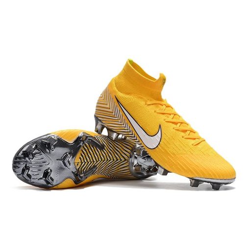 Neymar Nike Mercurial Superfly 6 Elite FG voor Kinderen - Geel Wit_5.jpg